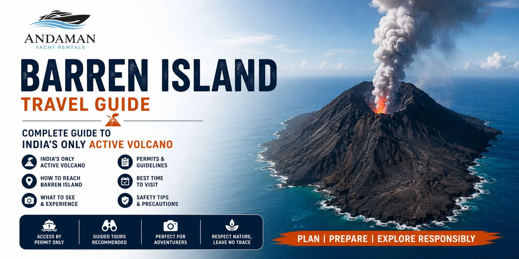 Barren Island Travel Guide: Complete Guide to India’s Only Active Volcano