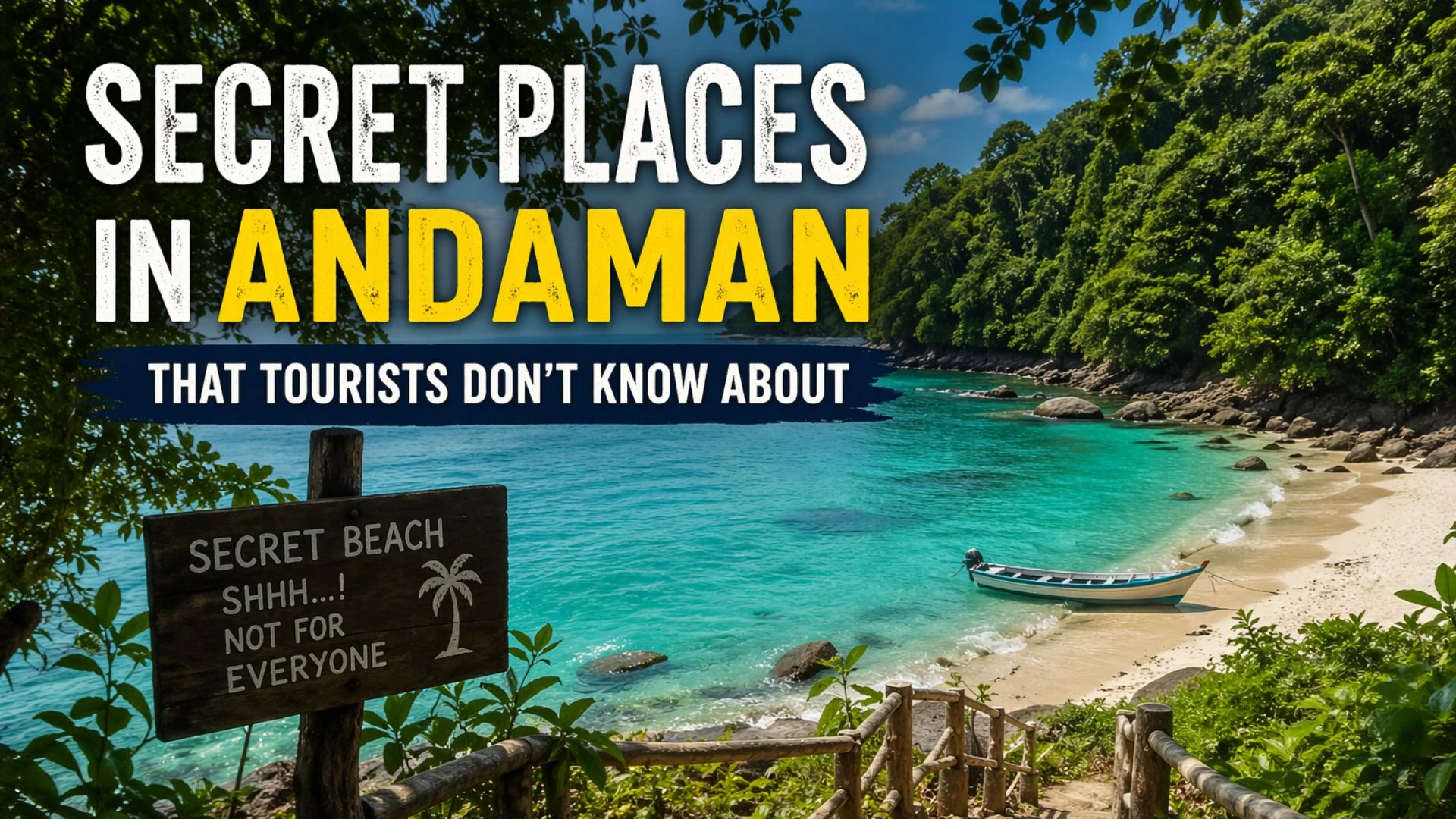 Secret Places in Andaman That Tourists Don’t Know About