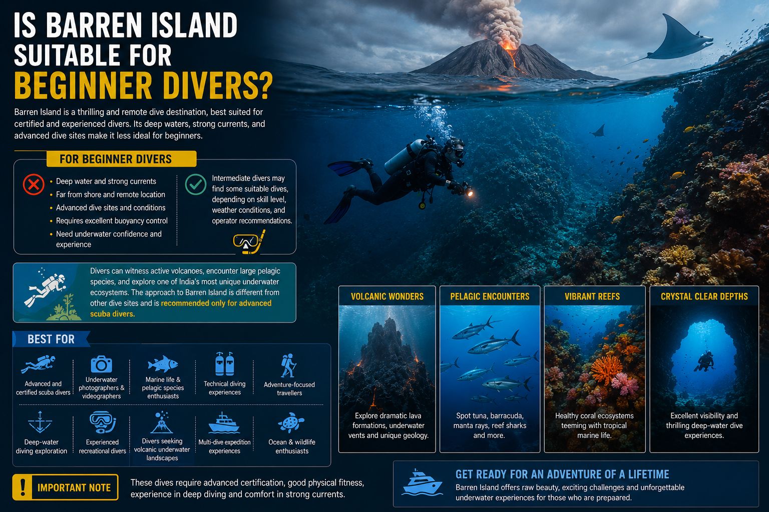 Is Barren Island Suitable for Beginner Divers